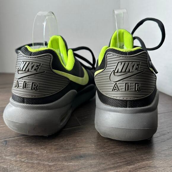 Nike Mens Air Max Oketo Black Gray Volt Running Sneakers Size 7.5 - Picture 10 of 13